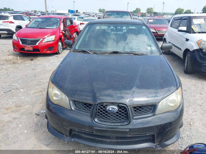 2006 Subaru Impreza 2.5I VIN: JF1GD67636G501227 Lot: 40127191