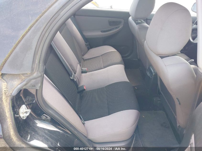 2006 Subaru Impreza 2.5I VIN: JF1GD67636G501227 Lot: 40127191