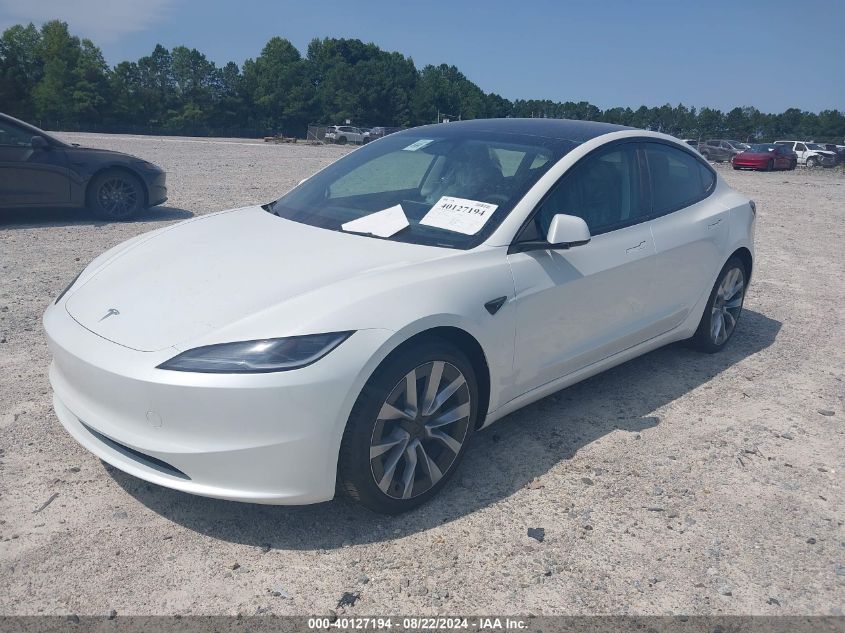 5YJ3E1EB7RF792533 2024 TESLA MODEL 3 - Image 2