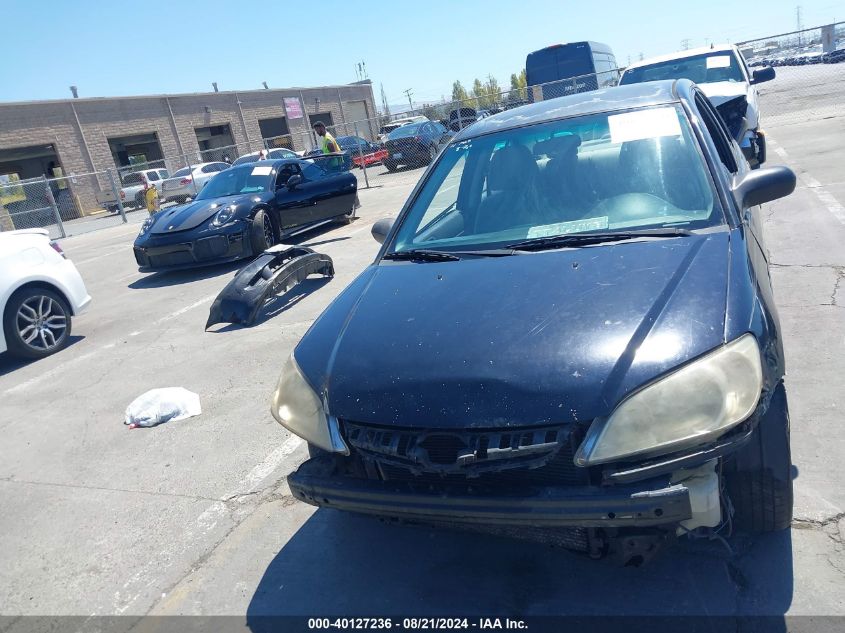 2004 Honda Civic Lx VIN: 2HGES16574H510955 Lot: 40127236