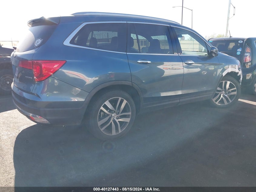 2016 HONDA PILOT TOURING - 5FNYF5H99GB010054
