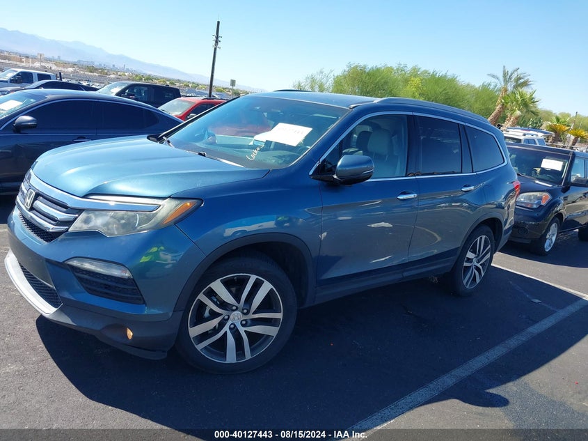2016 HONDA PILOT TOURING - 5FNYF5H99GB010054