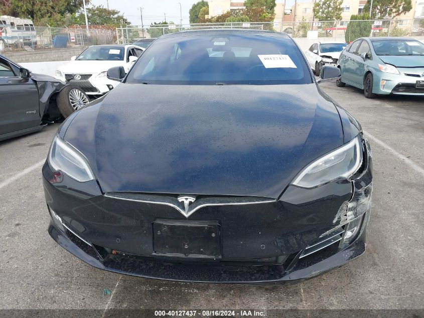 2018 Tesla Model S 100D/75D/P100D VIN: 5YJSA1E27JF265345 Lot: 40127437