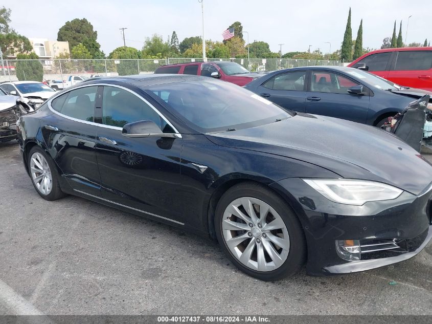 2018 Tesla Model S 100D/75D/P100D VIN: 5YJSA1E27JF265345 Lot: 40127437