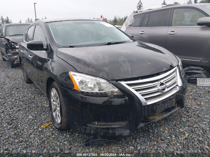 2015 Nissan Sentra Sv VIN: 3N1AB7AP2FY285885 Lot: 40127503