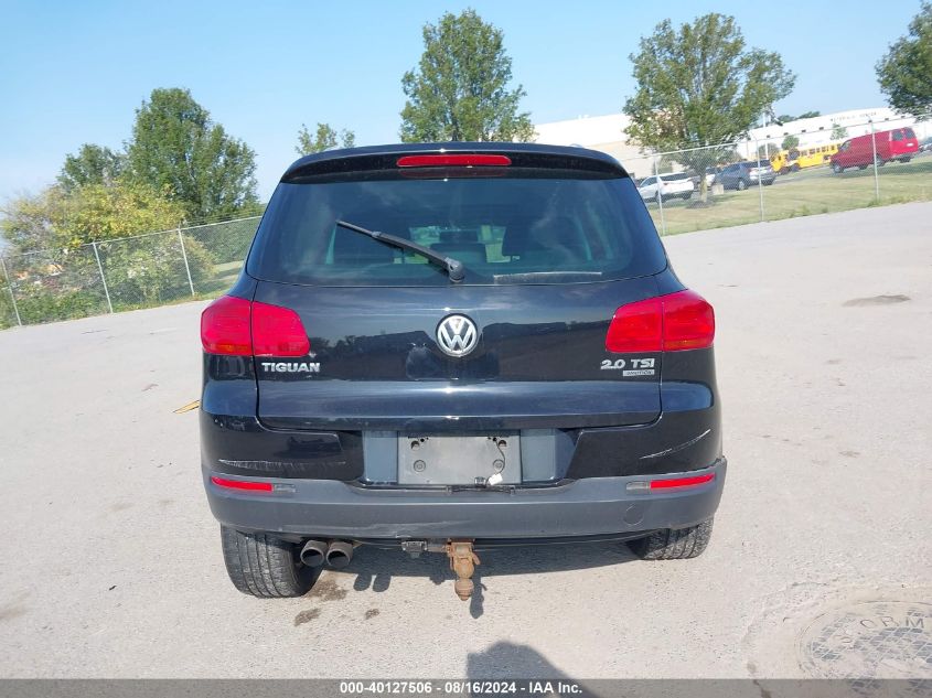 2012 Volkswagen Tiguan Se VIN: WVGBV7AX9CW548946 Lot: 40127506