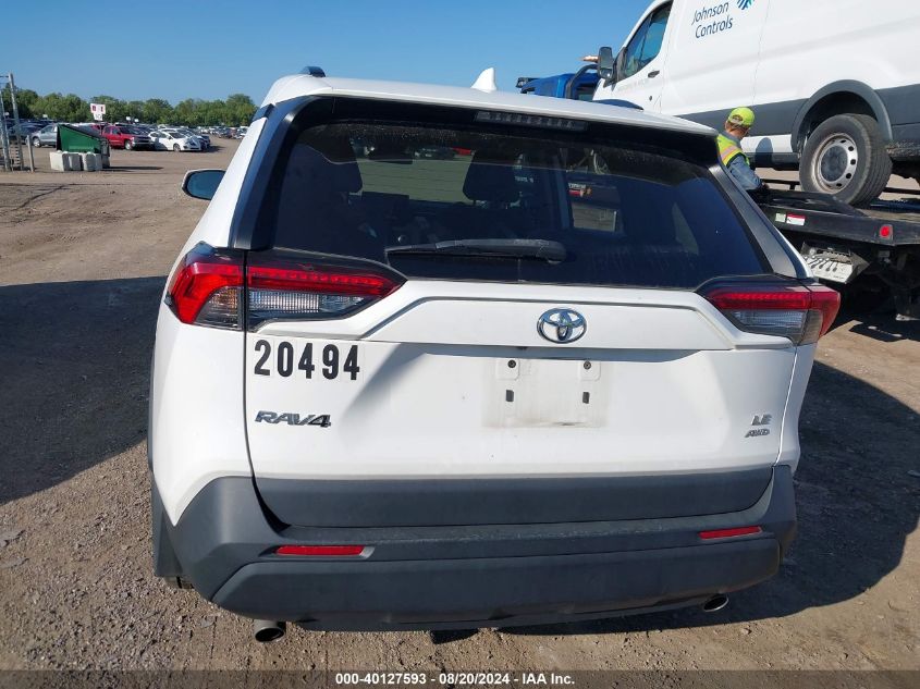 2021 Toyota Rav4 Le VIN: 2T3G1RFV9MC224552 Lot: 40127593