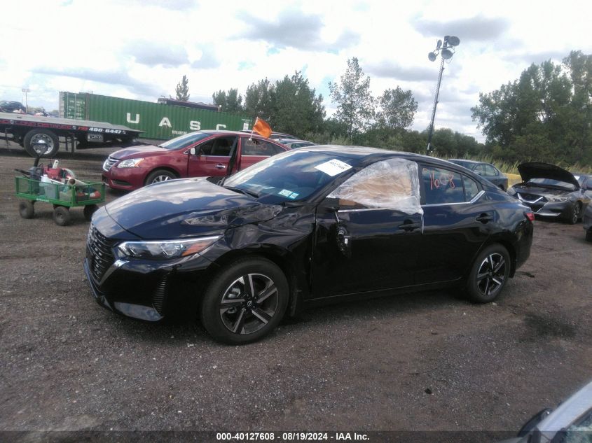 2024 Nissan Sentra Sv Xtronic Cvt VIN: 3N1AB8CV4RY256281 Lot: 40127608