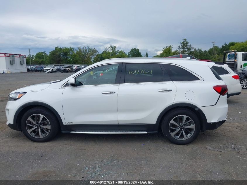 2019 Kia Sorento 3.3L Ex VIN: 5XYPHDA5XKG499900 Lot: 40127621