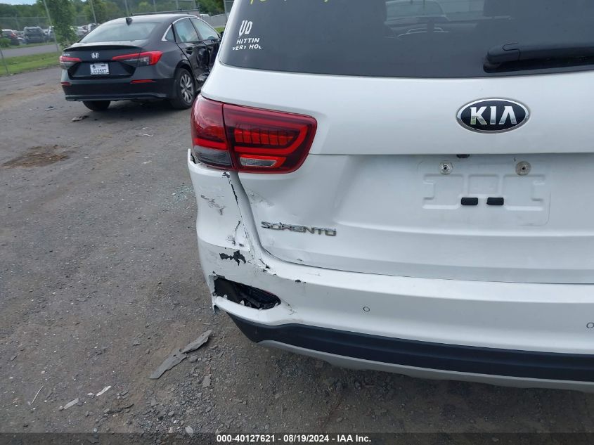 2019 Kia Sorento 3.3L Ex VIN: 5XYPHDA5XKG499900 Lot: 40127621