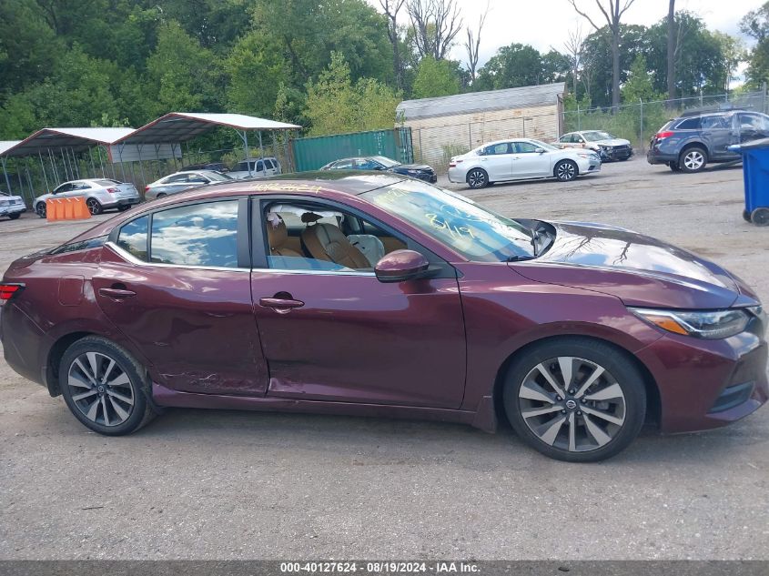 2020 Nissan Sentra Sv Xtronic Cvt VIN: 3N1AB8CV6LY232393 Lot: 40127624