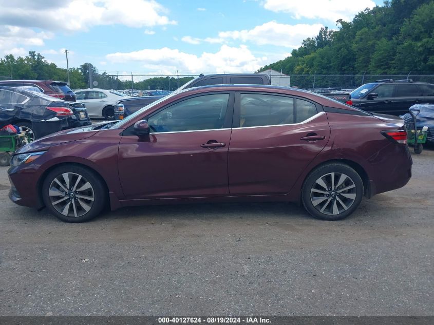 2020 Nissan Sentra Sv Xtronic Cvt VIN: 3N1AB8CV6LY232393 Lot: 40127624