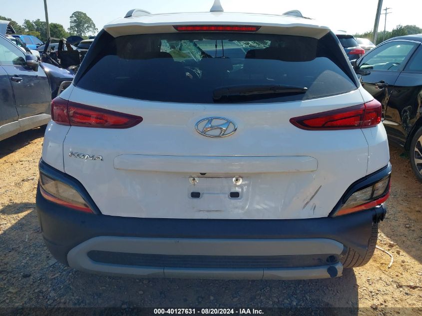 2023 Hyundai Kona Sel VIN: KM8K62AB7PU018285 Lot: 40127631