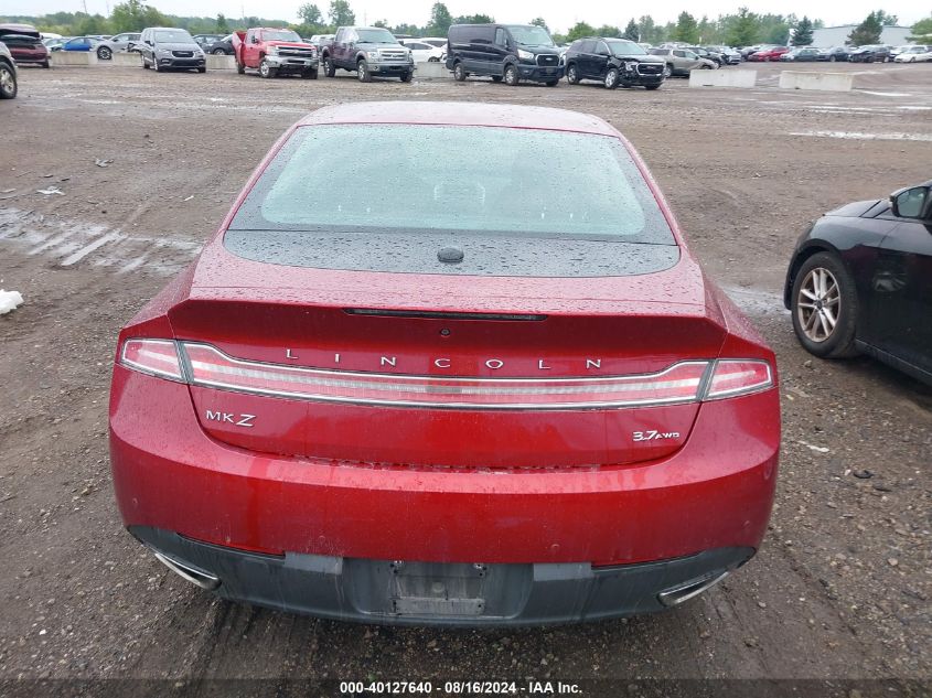 2014 Lincoln Mkz VIN: 3LN6L2JKXER800630 Lot: 40127640