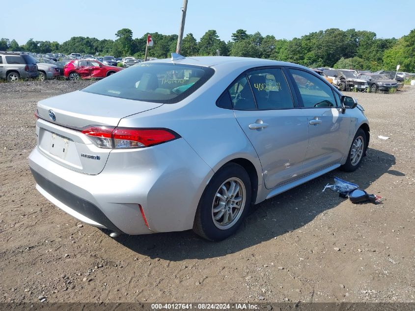 2021 TOYOTA COROLLA HYBRID LE - JTDEAMDE1MJ023643