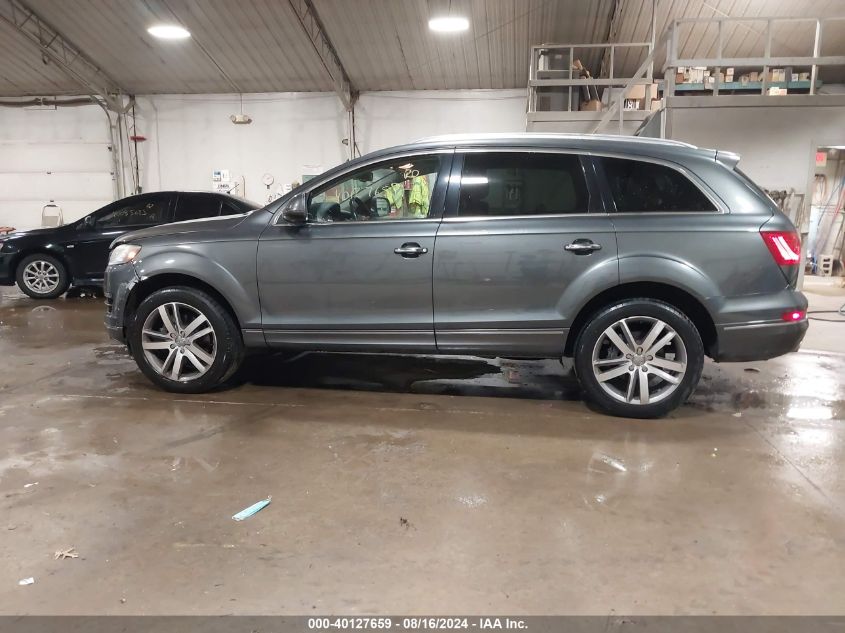 2015 Audi Q7 3.0 Tdi Premium VIN: WA1LMAFEXFD007642 Lot: 40127659