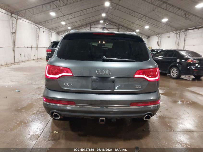 2015 Audi Q7 3.0 Tdi Premium VIN: WA1LMAFEXFD007642 Lot: 40127659