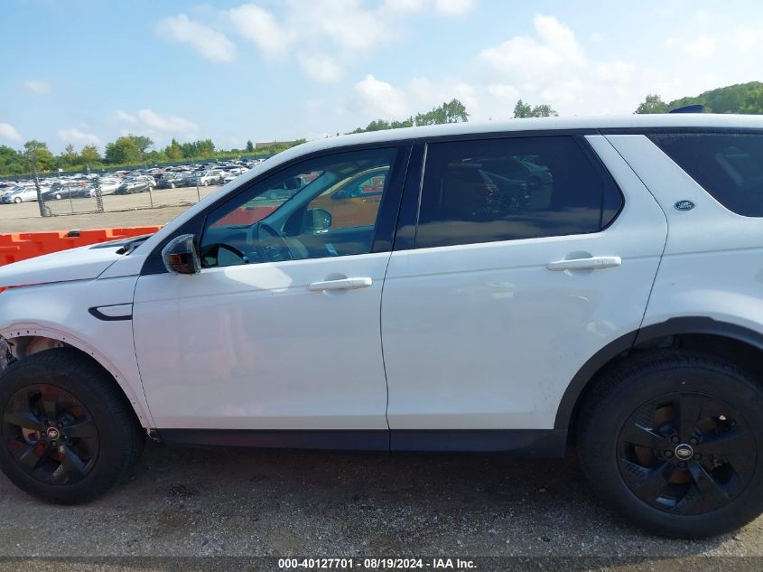 2022 Land Rover Discovery Sport S VIN: SALCJ2FXXNH911481 Lot: 40127701