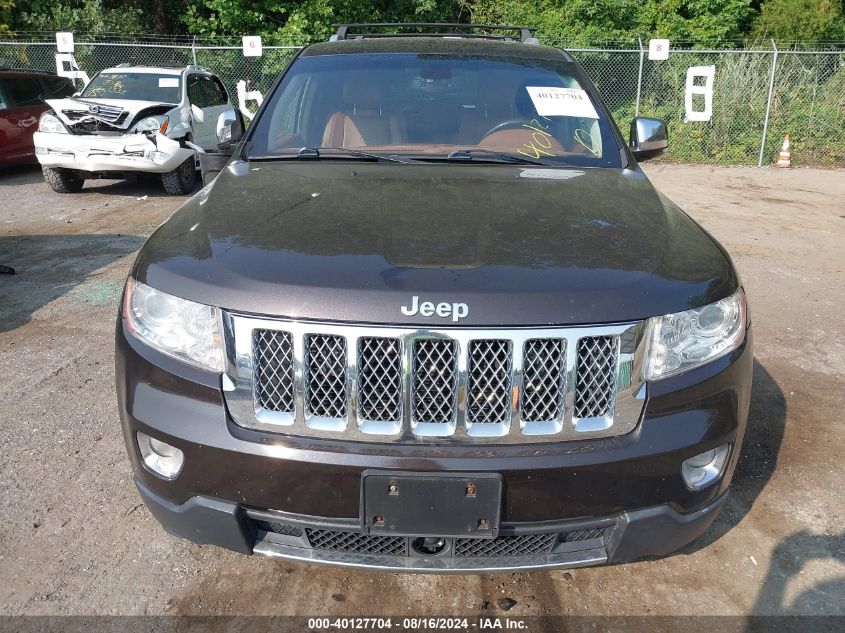 2011 Jeep Grand Cherokee Overland VIN: 1J4RR6GT9BC621491 Lot: 40127704