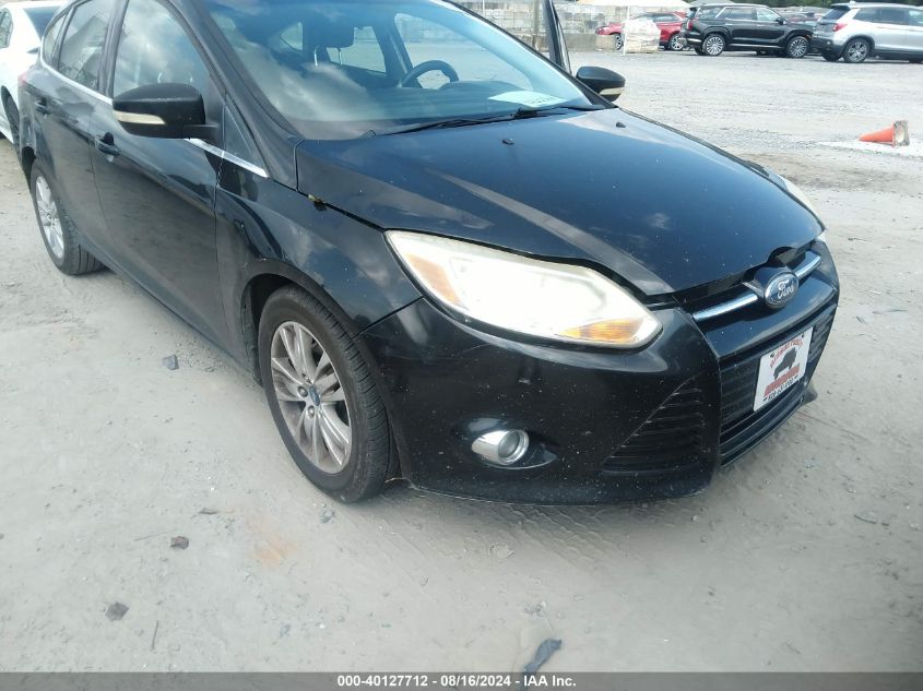 2012 Ford Focus Sel VIN: 1FAHP3M27CL317469 Lot: 40127712