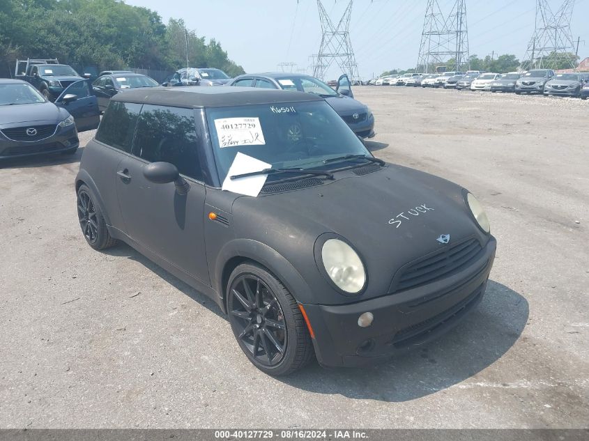2006 Mini Cooper VIN: WMWRC33576TK65011 Lot: 40127729