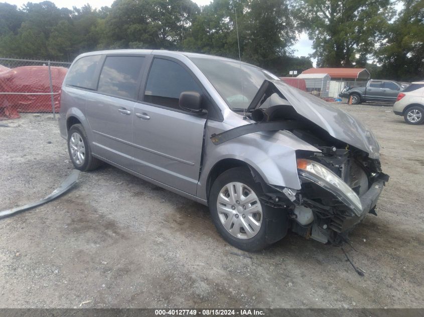 VIN 2C4RDGBG9HR563113 2017 DODGE GRAND CARAVAN no.1