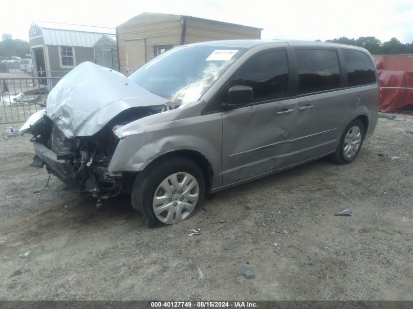 VIN 2C4RDGBG9HR563113 2017 DODGE GRAND CARAVAN no.2