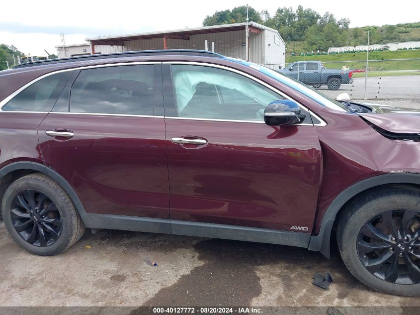 2020 Kia Sorento 3.3L S VIN: 5XYPGDA54LG695481 Lot: 40127772