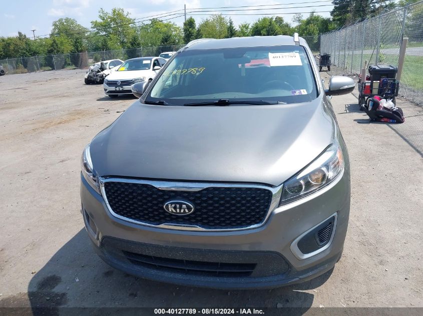 2018 Kia Sorento 2.4L Lx VIN: 5XYPG4A39JG383698 Lot: 40127789