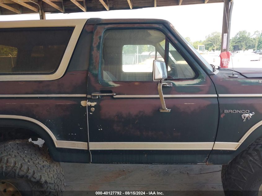 1980 Ford Bronco VIN: U15FLHA9999 Lot: 40127792