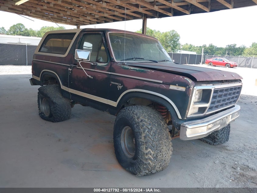 1980 Ford Bronco VIN: U15FLHA9999 Lot: 40127792