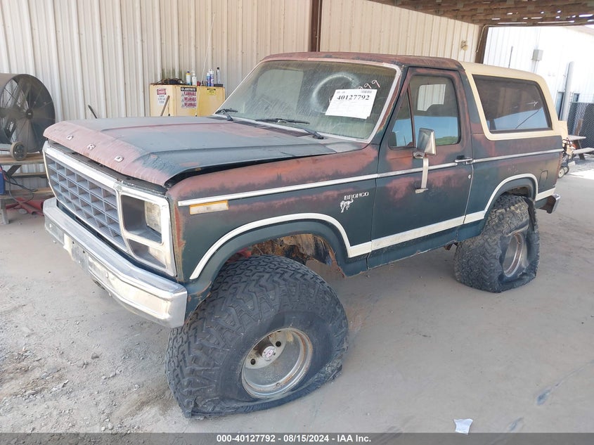 1980 Ford Bronco VIN: U15FLHA9999 Lot: 40127792