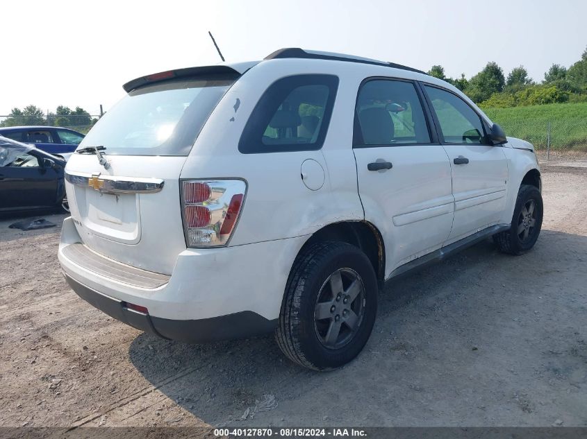 2008 Chevrolet Equinox Ls VIN: 2CNDL13F686314099 Lot: 40620875