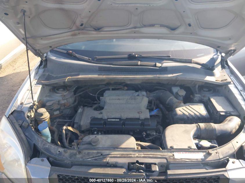 2010 Kia Sportage Lx VIN: KNDKG3A41A7706166 Lot: 40127880