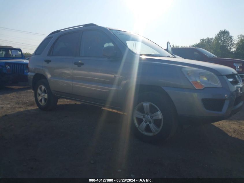 2010 Kia Sportage Lx VIN: KNDKG3A41A7706166 Lot: 40127880