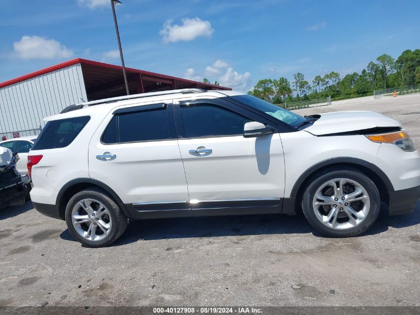 2014 Ford Explorer Limited VIN: 1FM5K7F81EGB49498 Lot: 40127908