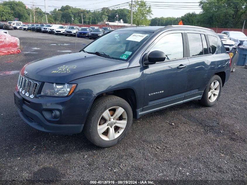 2016 Jeep Compass Sport VIN: 1C4NJDBB6GD509022 Lot: 40127916