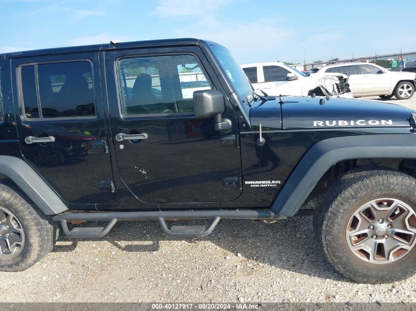 2013 Jeep Wrangler Unlimited Rubicon VIN: 1C4BJWFG0DL520832 Lot: 40127917