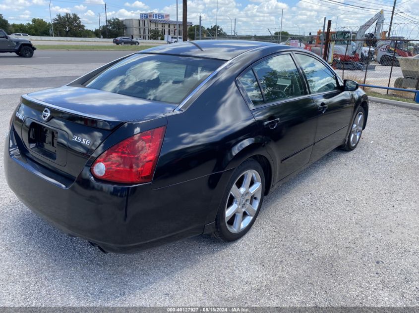 2004 Nissan Maxima 3.5 Se VIN: 1N4BA41E94C883548 Lot: 40127927