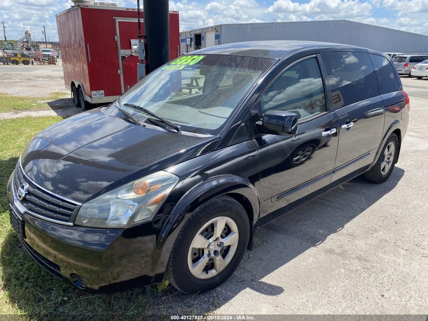 2008 Nissan Quest 3.5 VIN: 5N1BV28U68N100496 Lot: 40127928