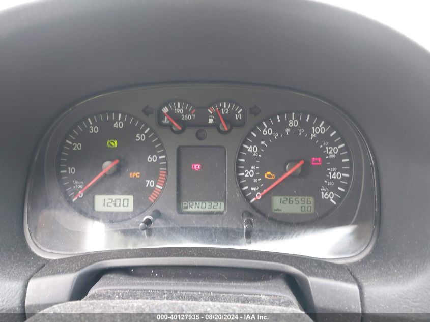 2002 Volkswagen Jetta Gls VIN: 3VWSK69M42M025086 Lot: 40127935