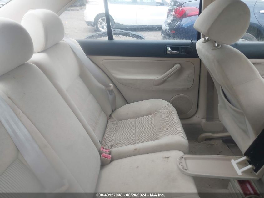 2002 Volkswagen Jetta Gls VIN: 3VWSK69M42M025086 Lot: 40127935