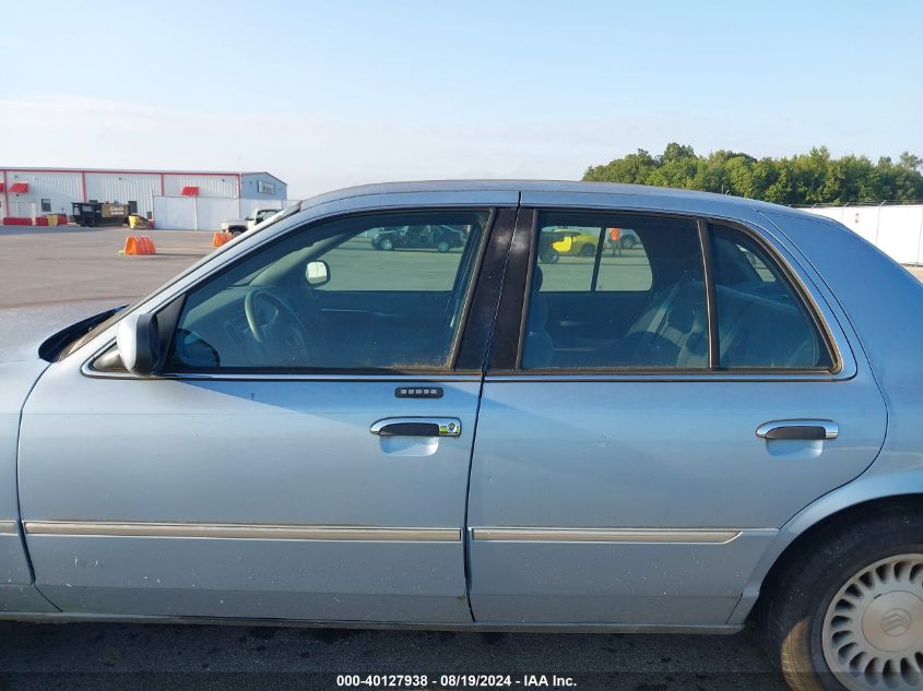 2001 Mercury Grand Marquis Ls VIN: 2MEFM75W21X613534 Lot: 40127938