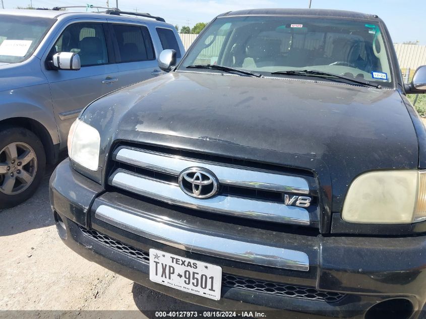 2005 Toyota Tundra Sr5 V8 VIN: 5TBRT341X5S463263 Lot: 40127973