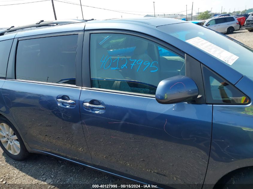 2014 Toyota Sienna Xle 7 Passenger VIN: 5TDDK3DC4ES084314 Lot: 40127995