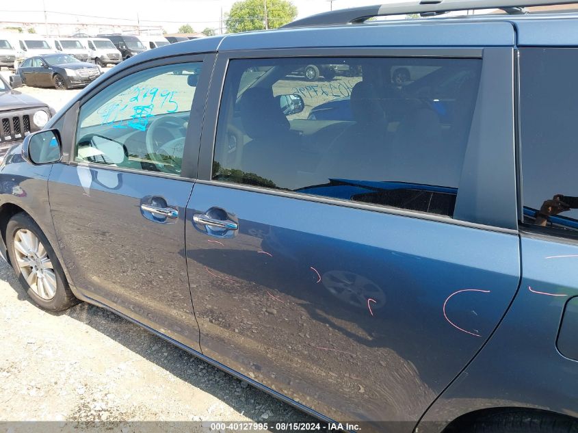 2014 Toyota Sienna Xle 7 Passenger VIN: 5TDDK3DC4ES084314 Lot: 40127995