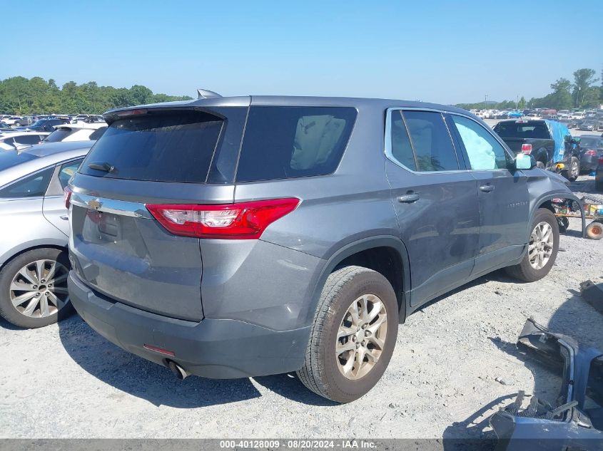 2020 Chevrolet Traverse Ls VIN: 1GNERFKW2LJ193208 Lot: 40128009