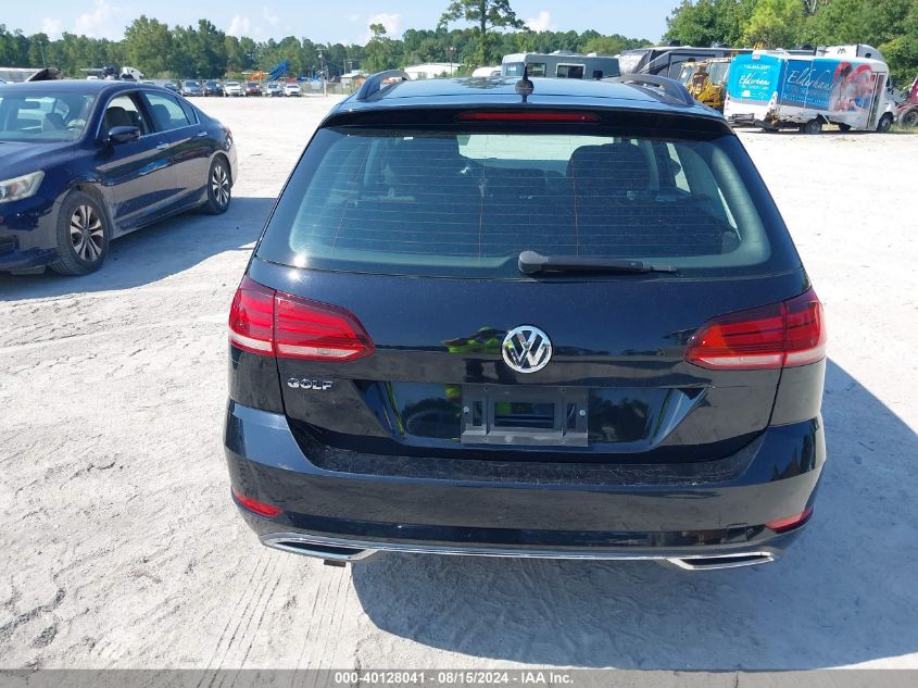 2019 Volkswagen Golf Sportwagen 1.8T S VIN: 3VW117AU7KM510404 Lot: 40128041