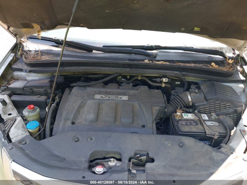 2009 Honda Odyssey Ex-L VIN: 5FNRL38769B049090 Lot: 40128087