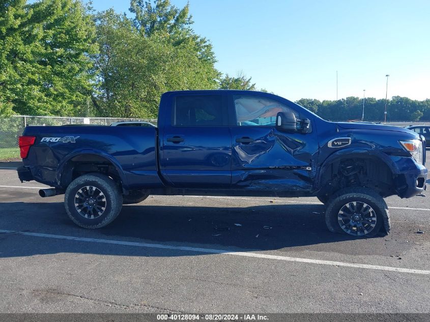 2018 Nissan Titan Xd Sl/Pro-4X/Plat Res/Sv VIN: 1N6AA1F4XJN514487 Lot: 40128094